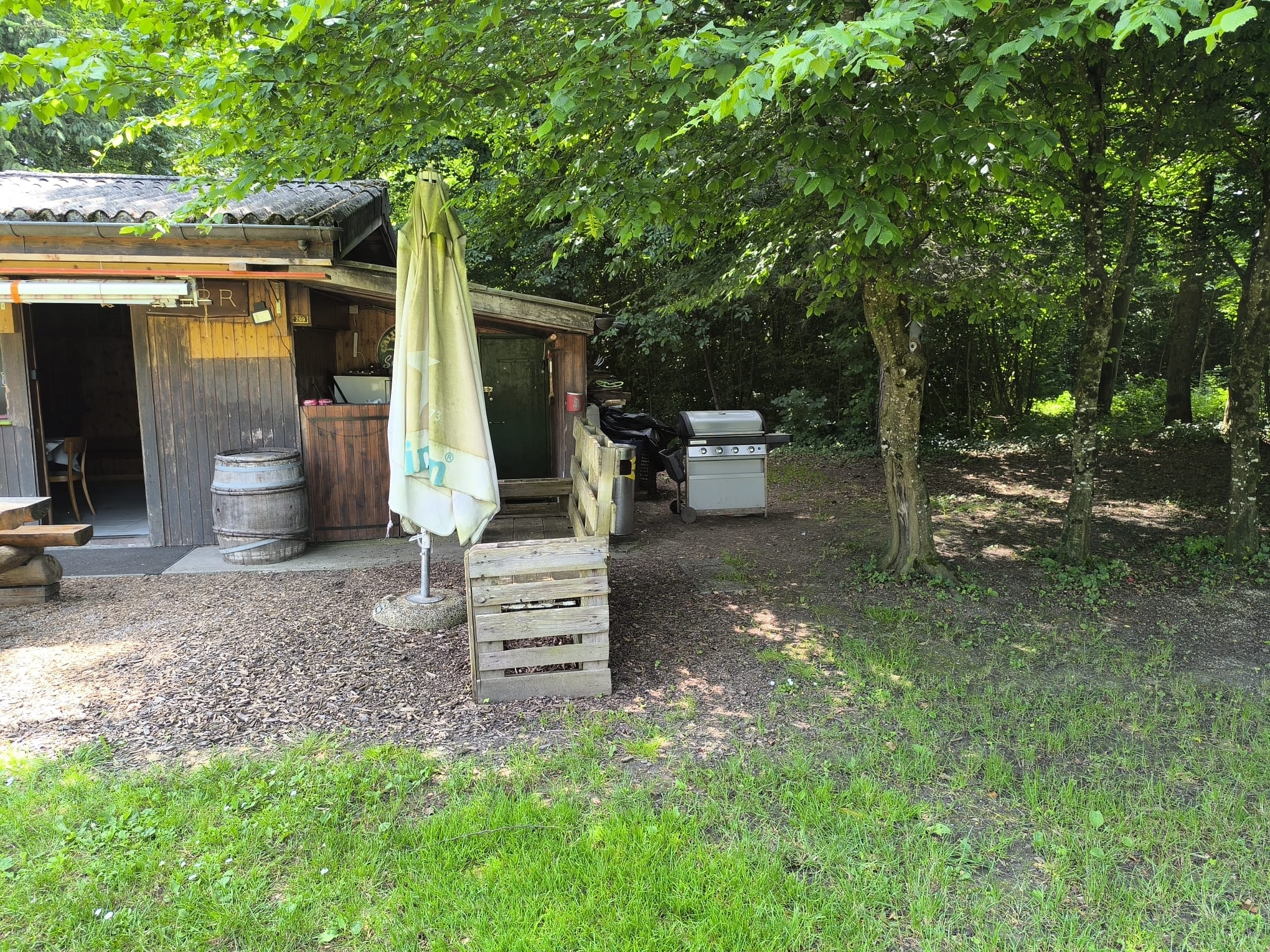 Espace barbecue et grillades